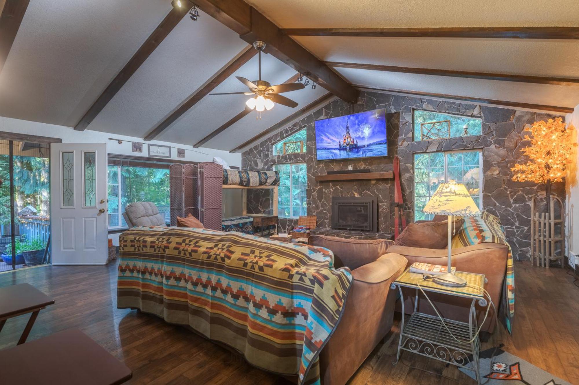 Cozy Bird House W Big Screen! Mount Hood Village 外观 照片